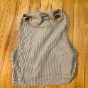 Garage Women's Ribbed Tank Top - Taupe